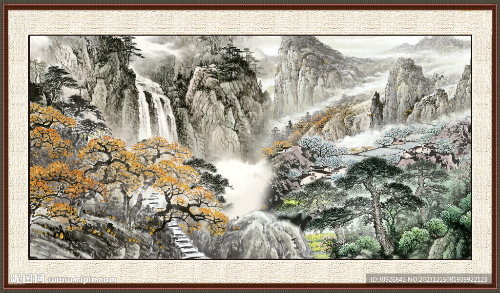 山水风光 