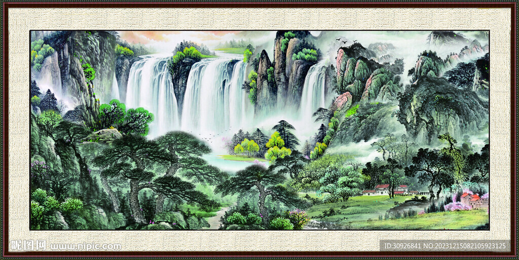 国画风景 