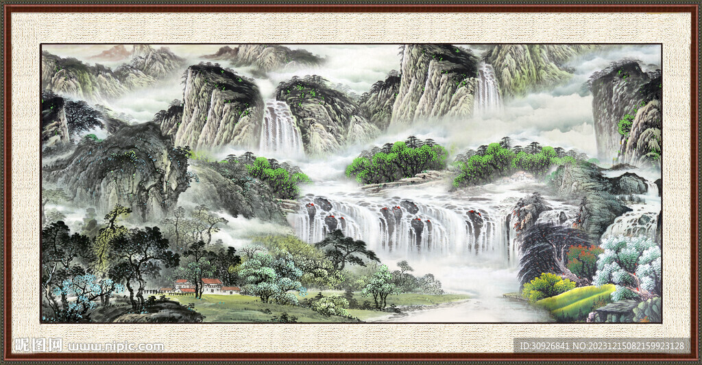 山水 