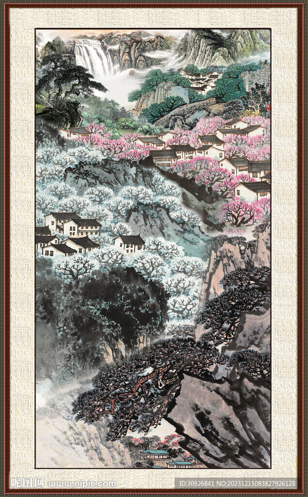 中国画风景 