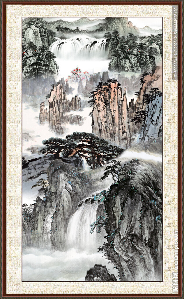 中国画风景 