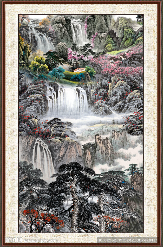 山水 