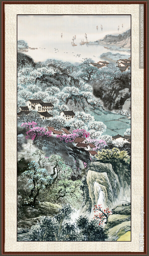 中国画风景 