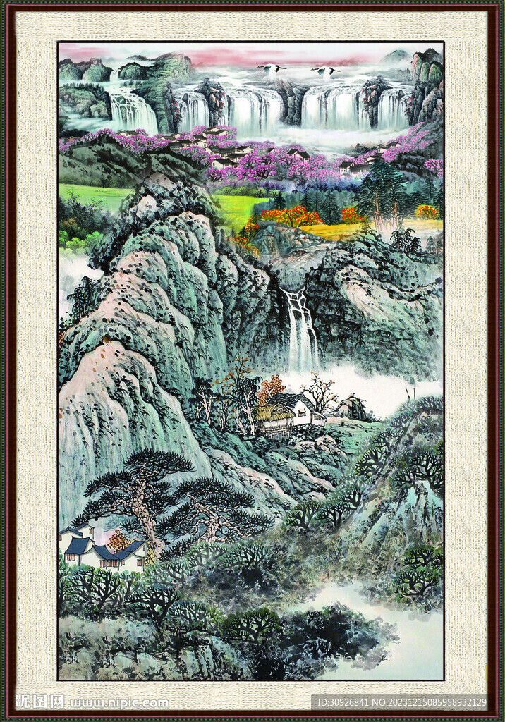 中国画风景 
