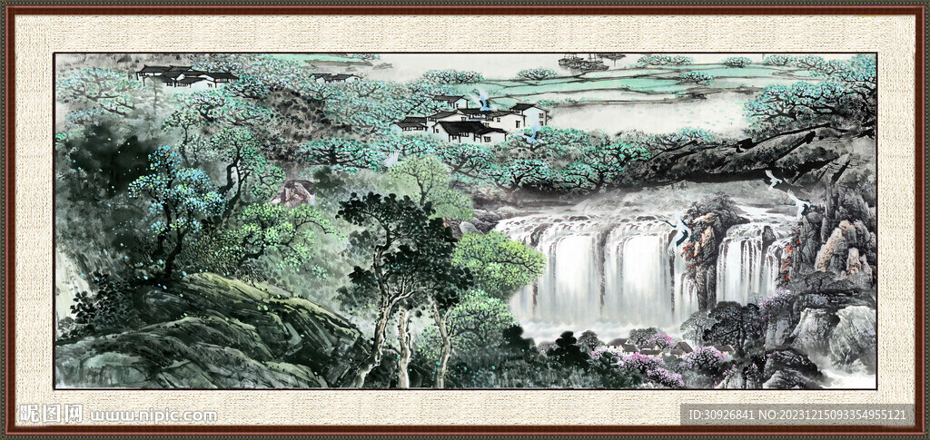 山水 