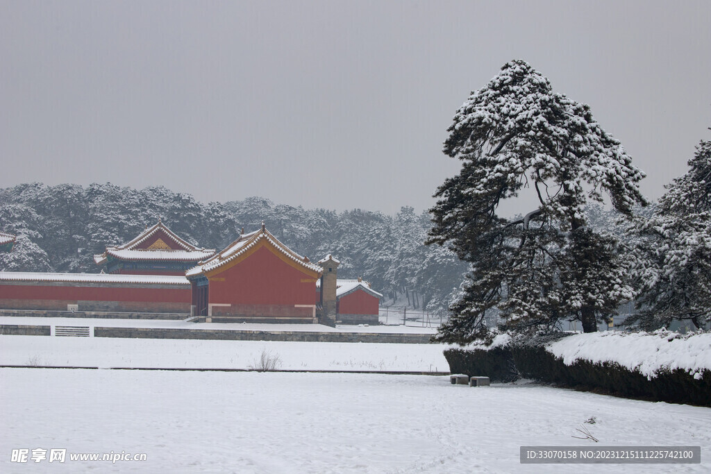 雪中西陵