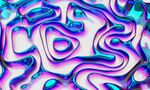 紫色渐变啊3d抽象玻璃科技纹理