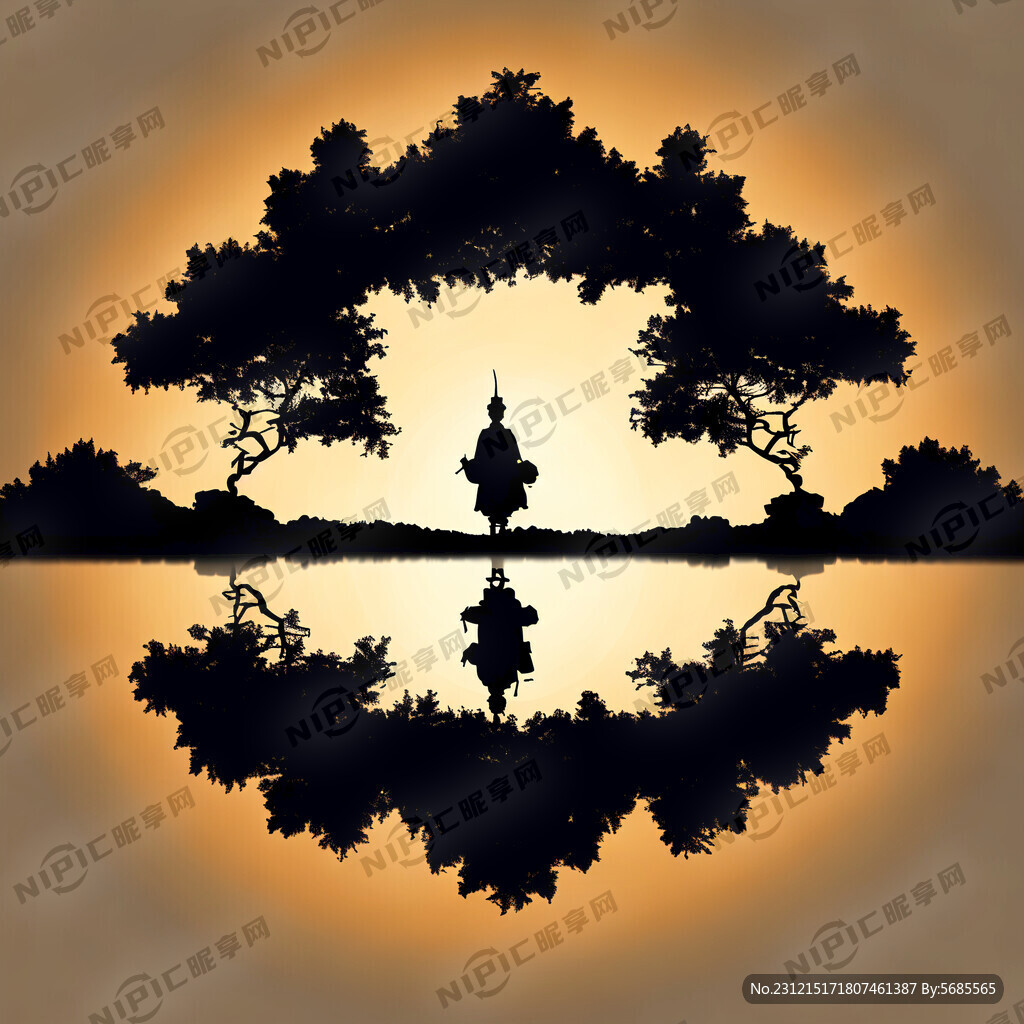 我要一個歷代朝代的剪影想用一個