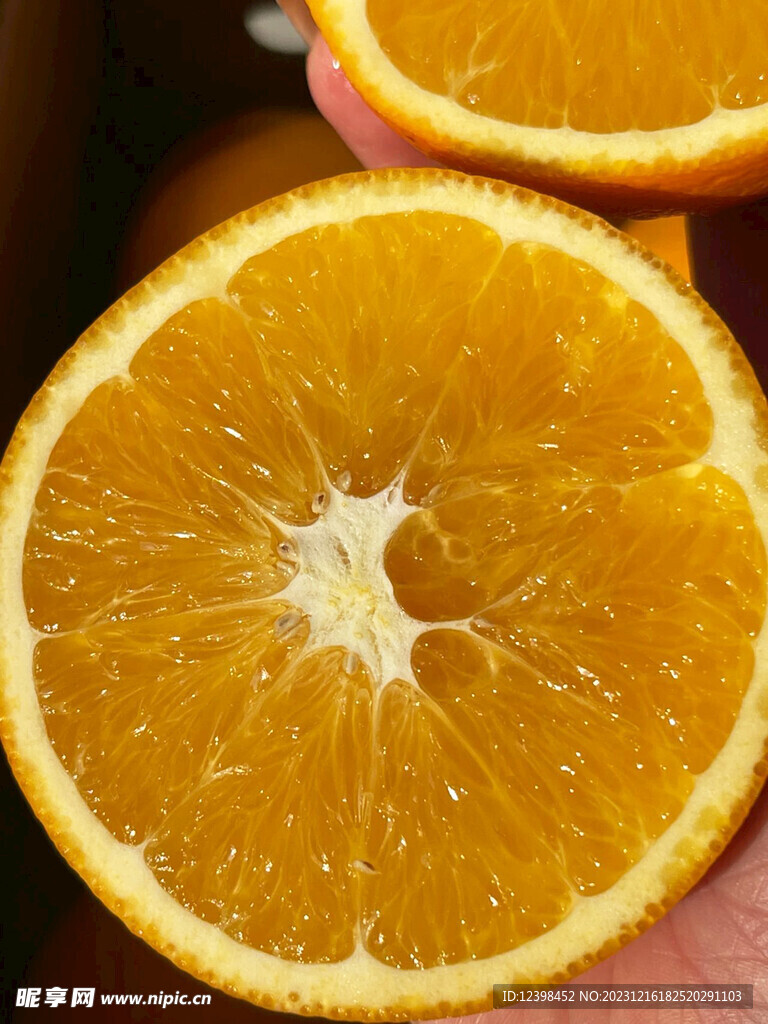新鲜脐橙
