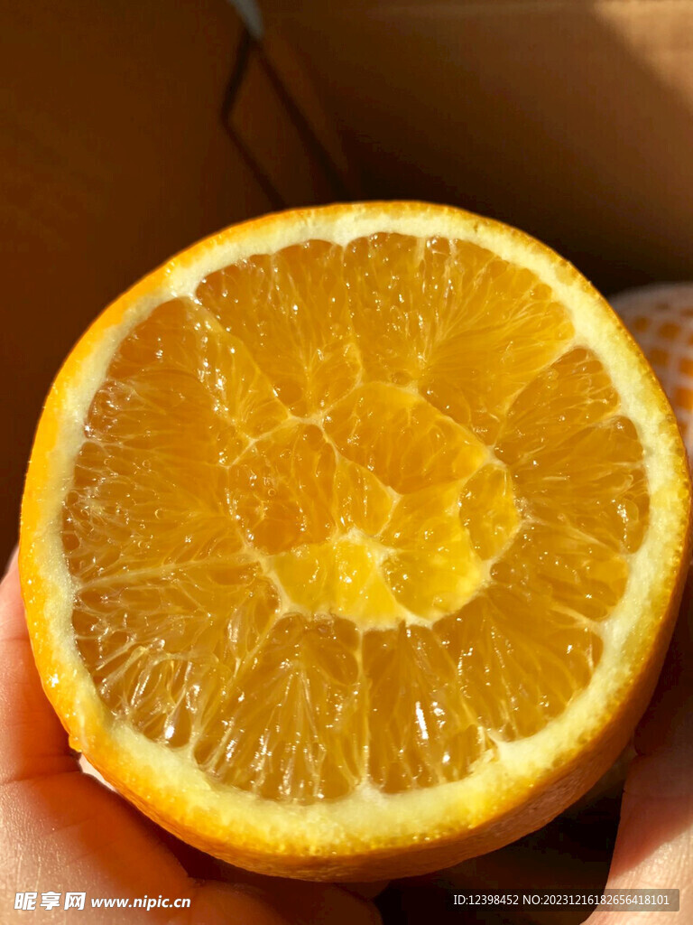 新鲜脐橙