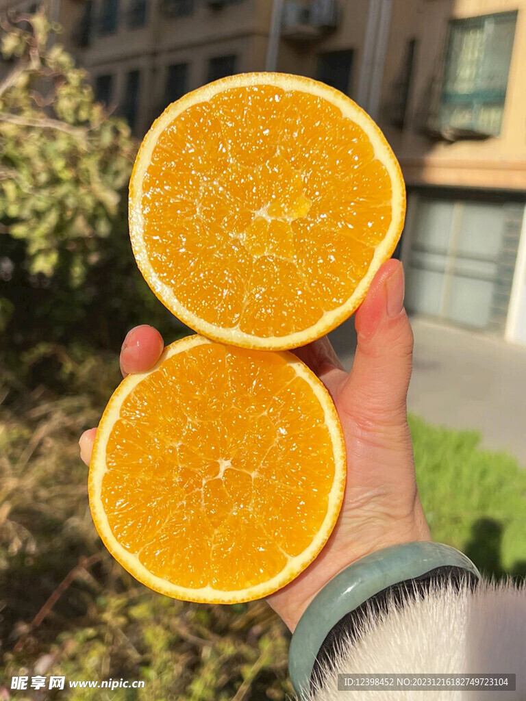 新鲜脐橙