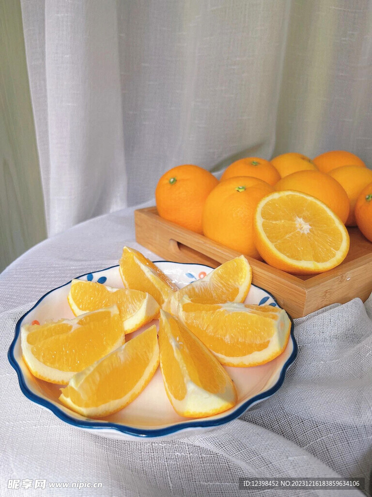 新鲜脐橙