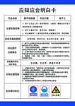 应知应会明白卡
