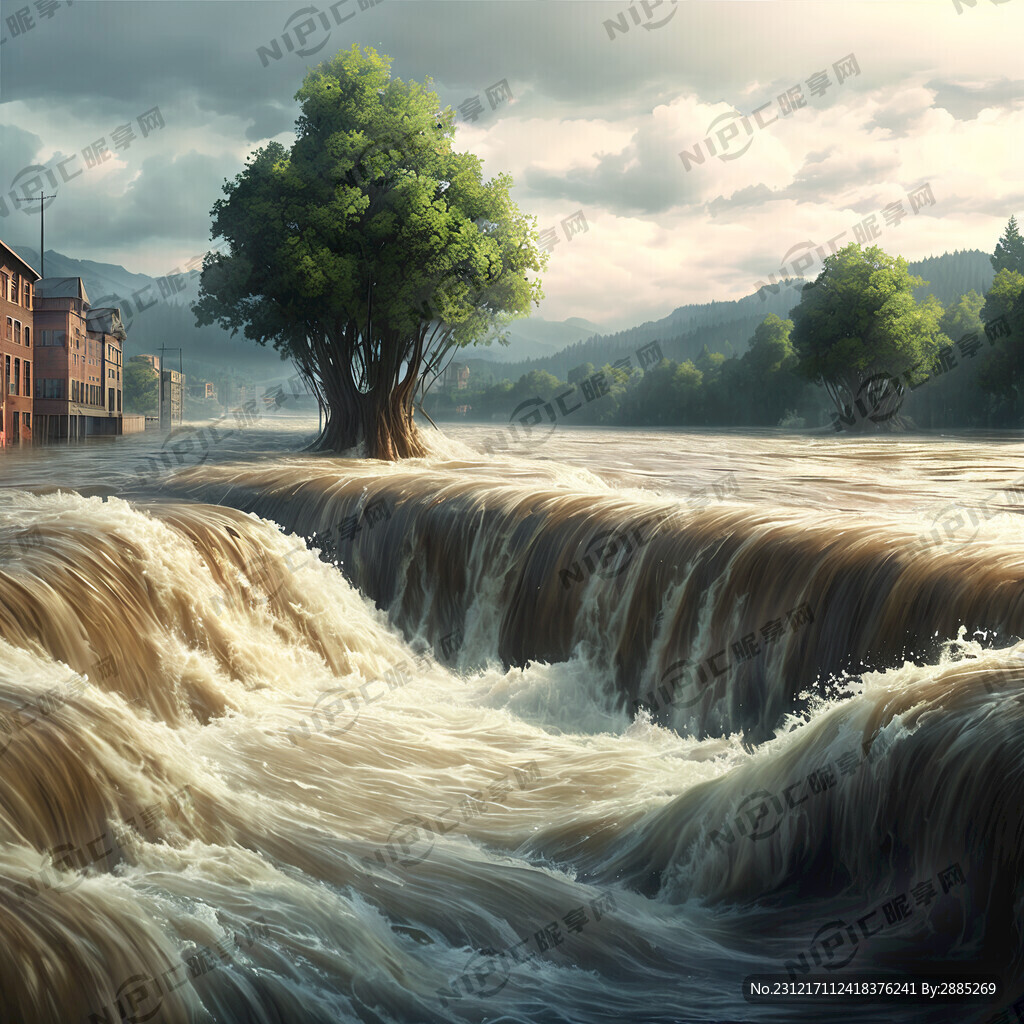 创作特大洪水 有气候背景