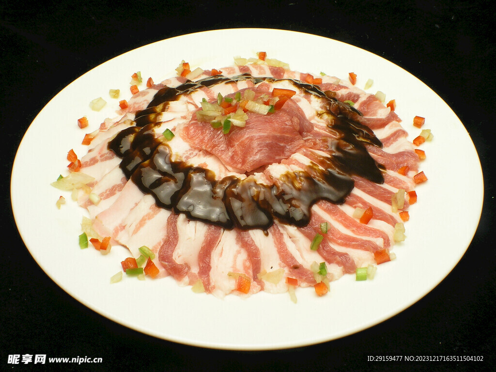 面酱蒸花腩肉