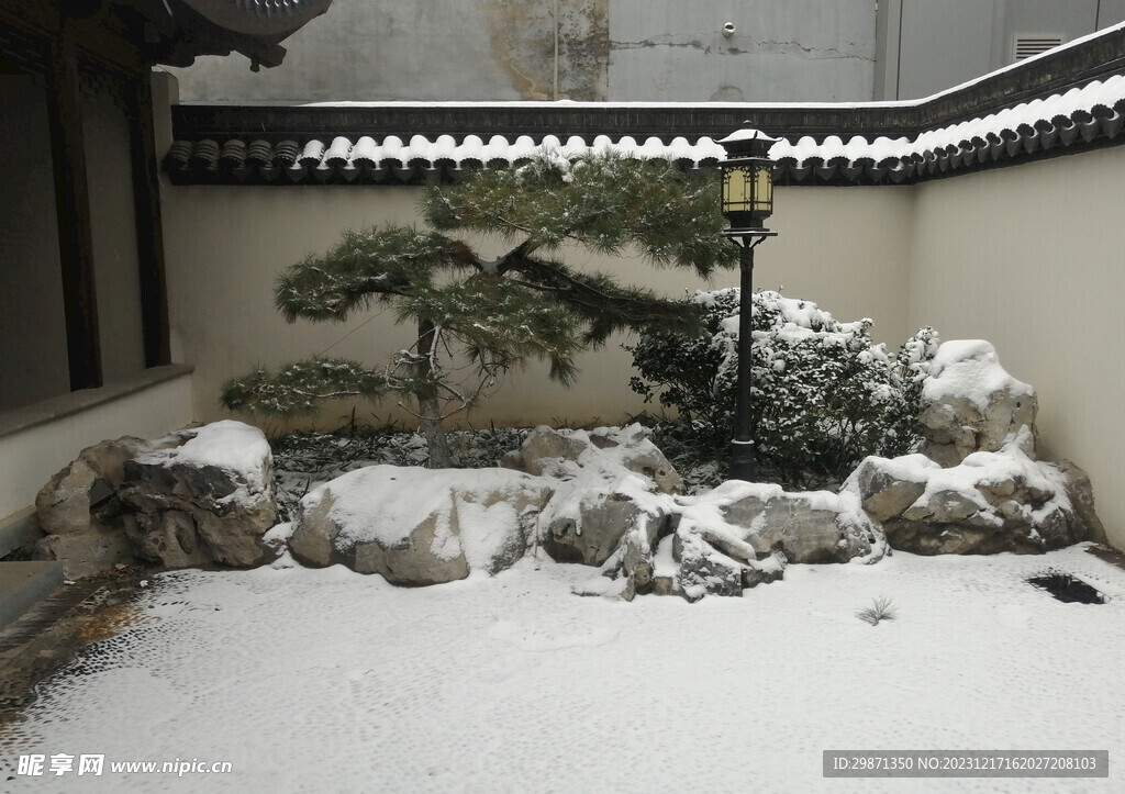 雪景 园林