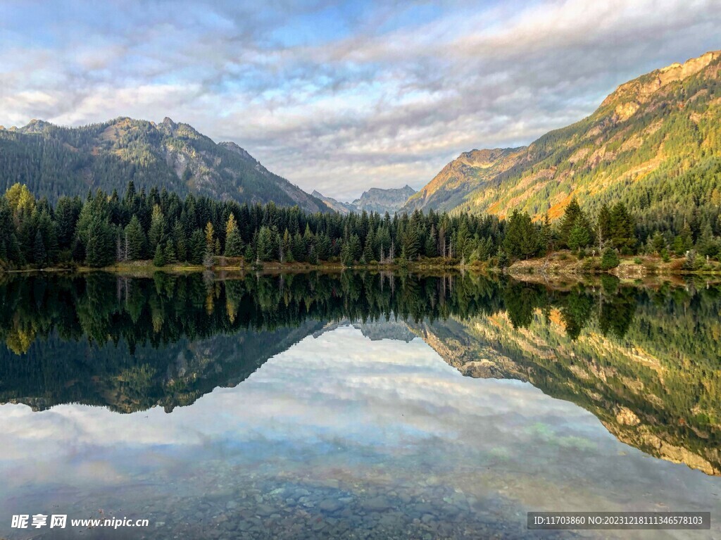 河边风景