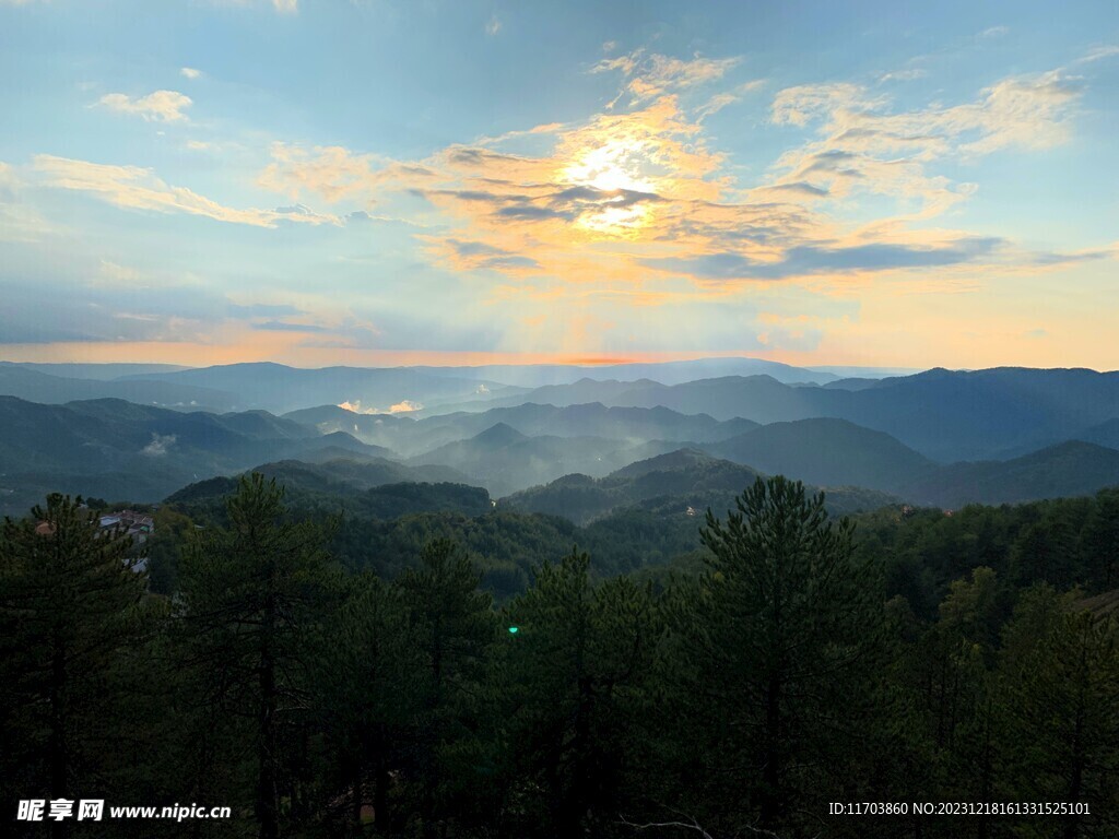 大山风景