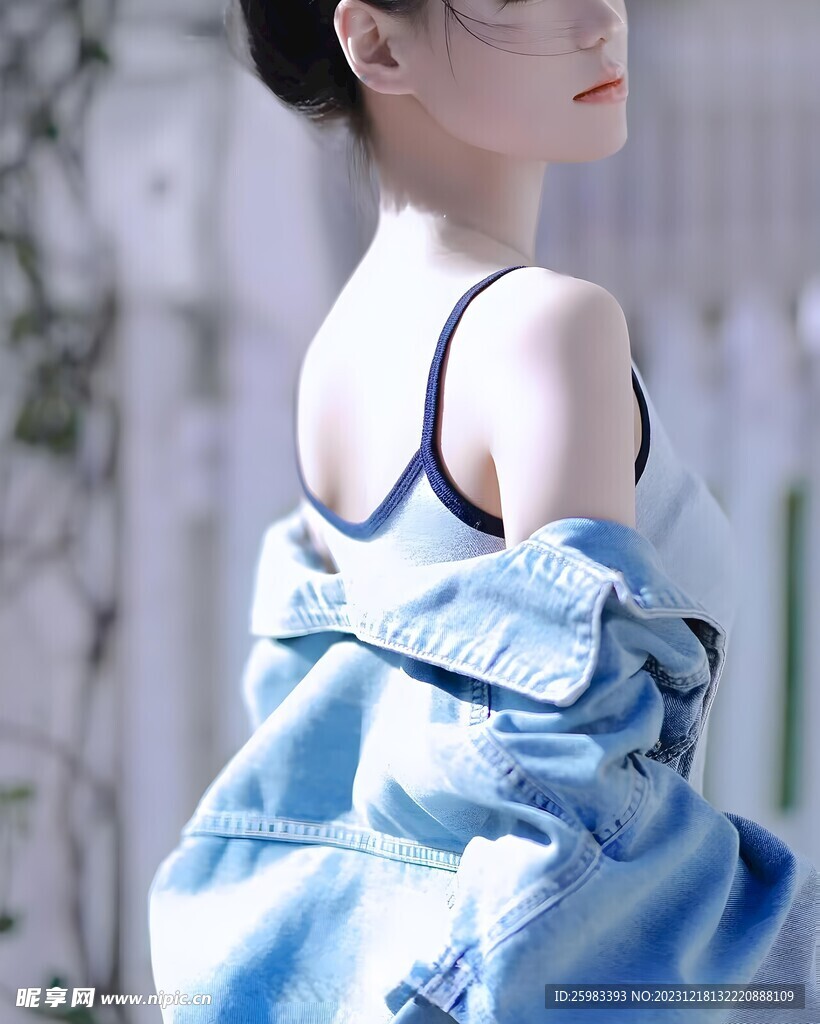 休闲的女孩