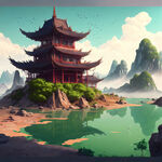 创作生态破坏，画面，有气候背景