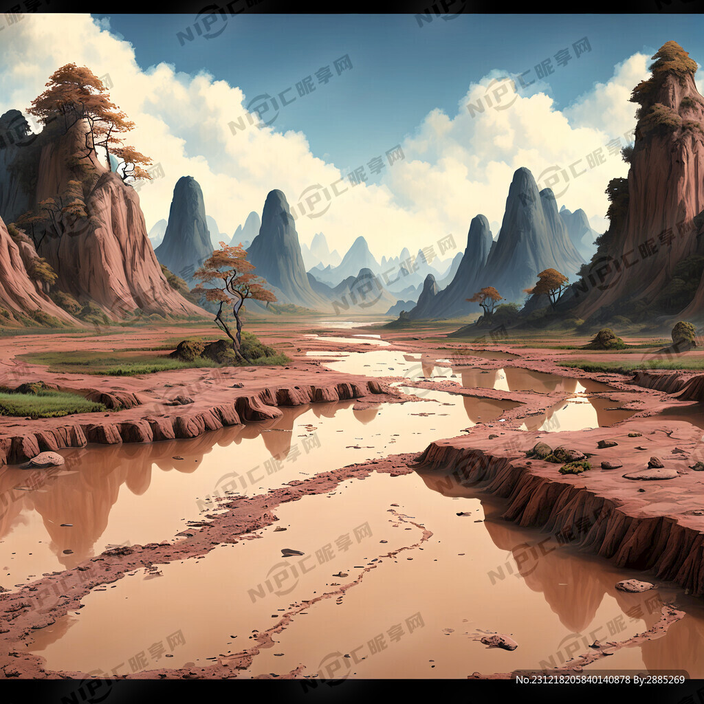 泥石流画面