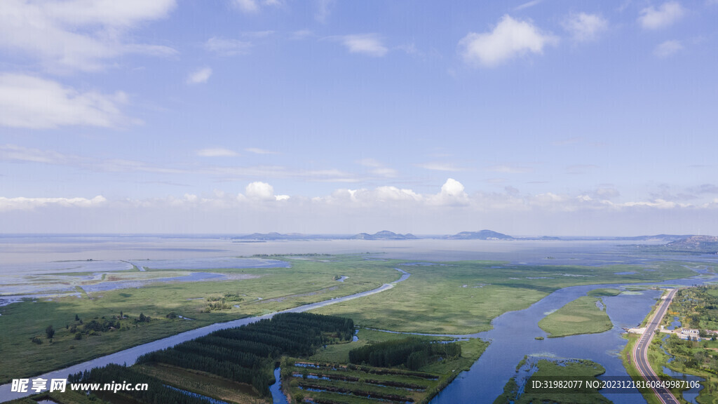 东平湖湿地 