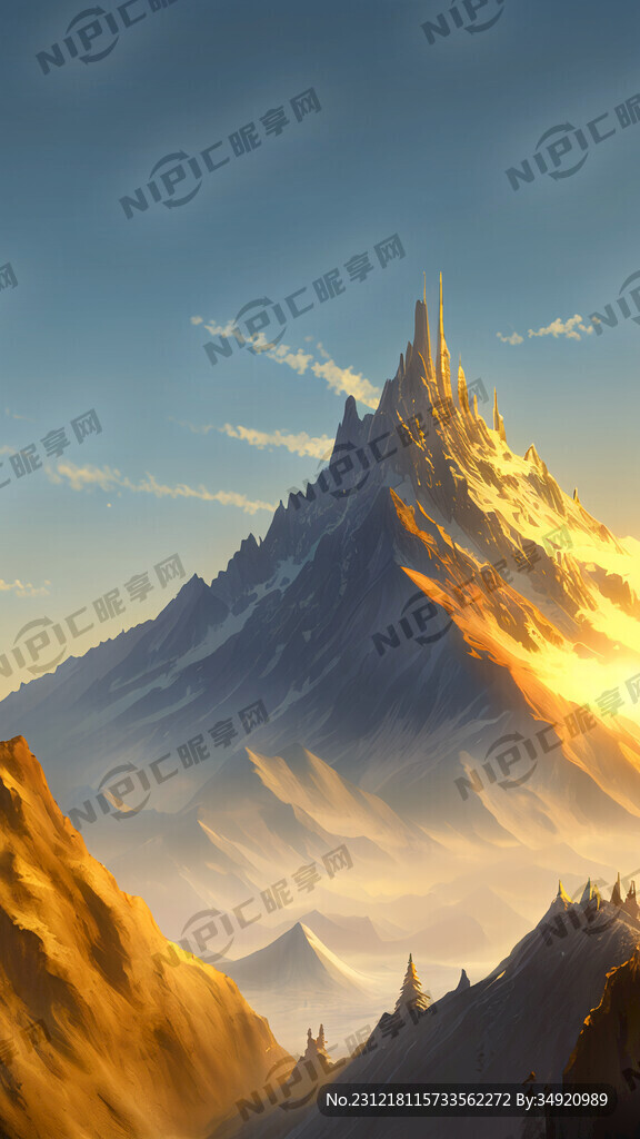 日照金山