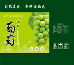 绿色水果葡萄包装