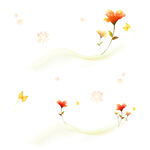 简约水彩花卉挂画装饰画