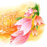 唯美花卉复古艺术挂画装饰画
