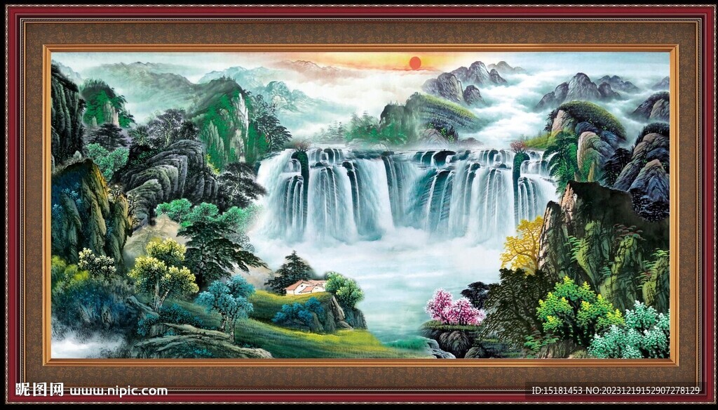 国画山水