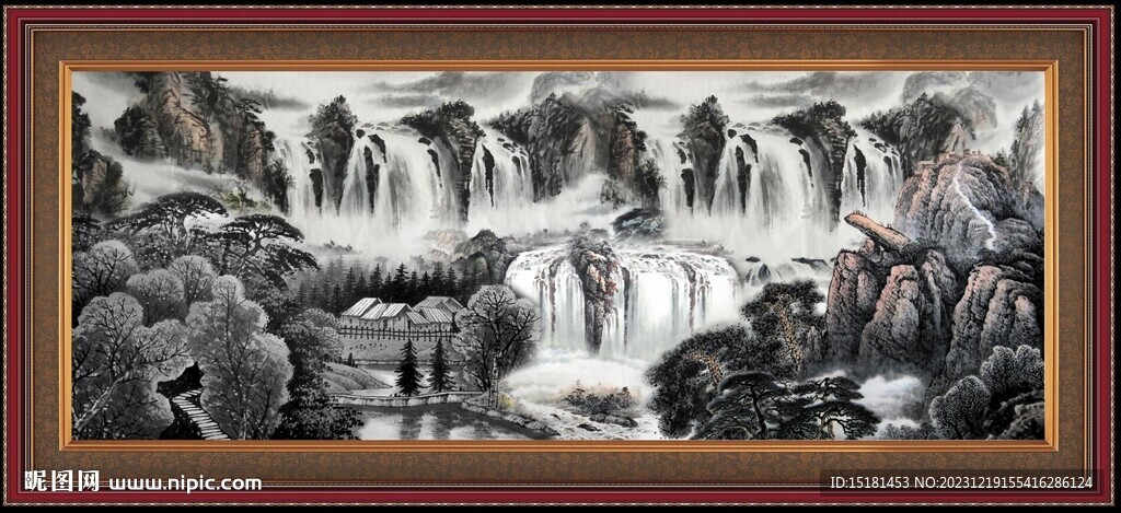 中国画山水
