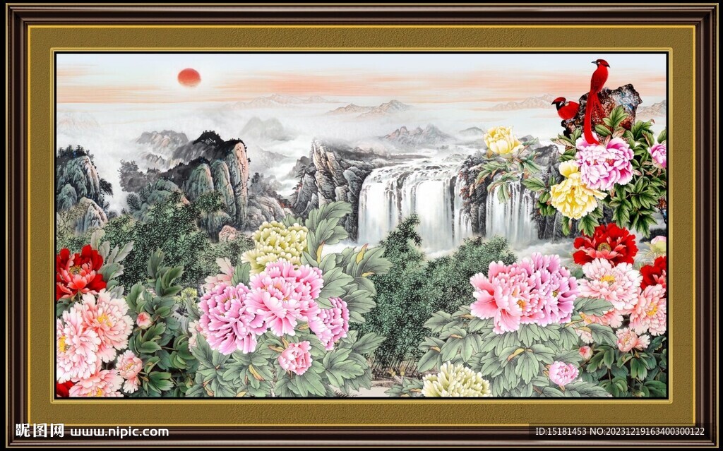富贵吉祥图 
