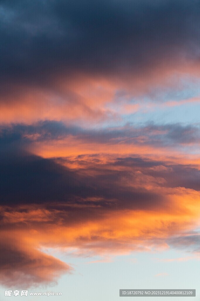 夕阳晚霞图片