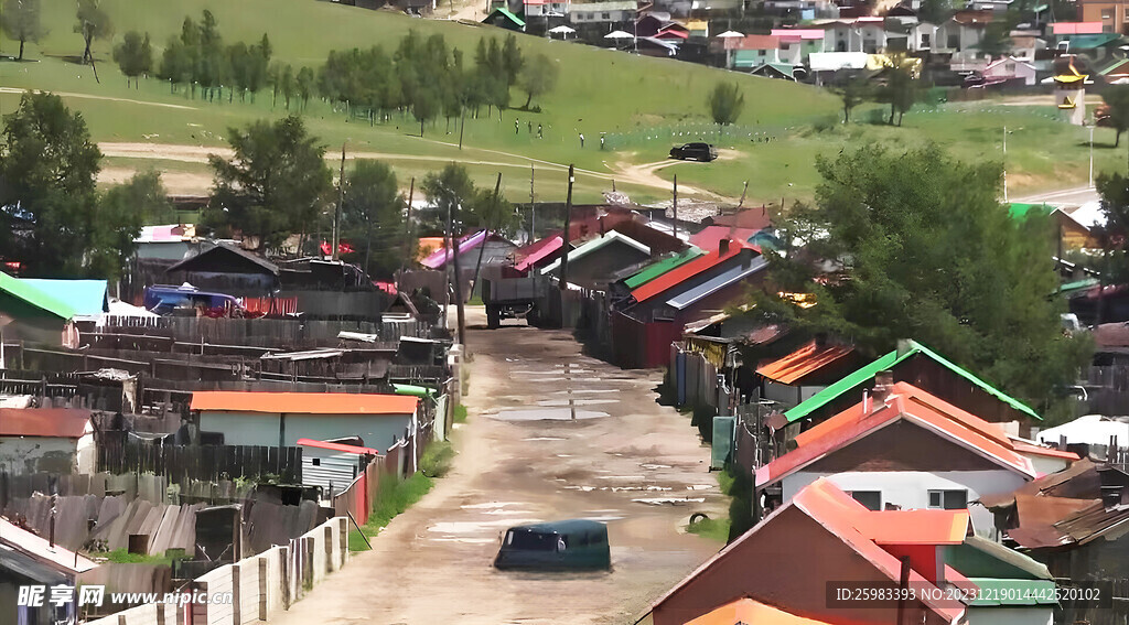 山区小镇