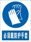 必须戴防护手套