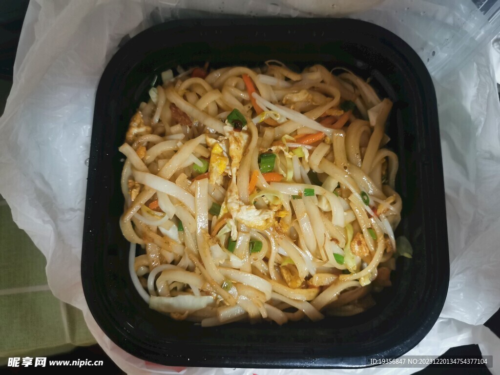 粤式早餐美食干炒牛河