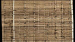 编织竹编凉席的工艺图