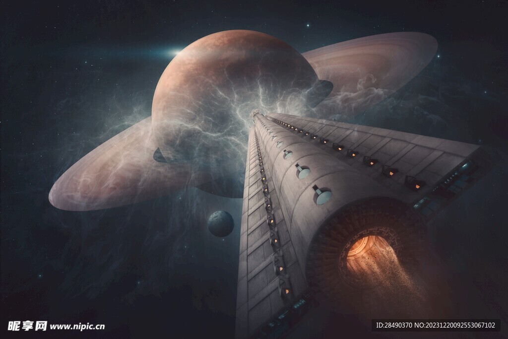 穿梭在太空的各种行星