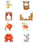 桂花凤凰 灯笼莲台