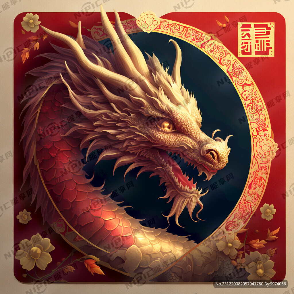 龙年贺卡