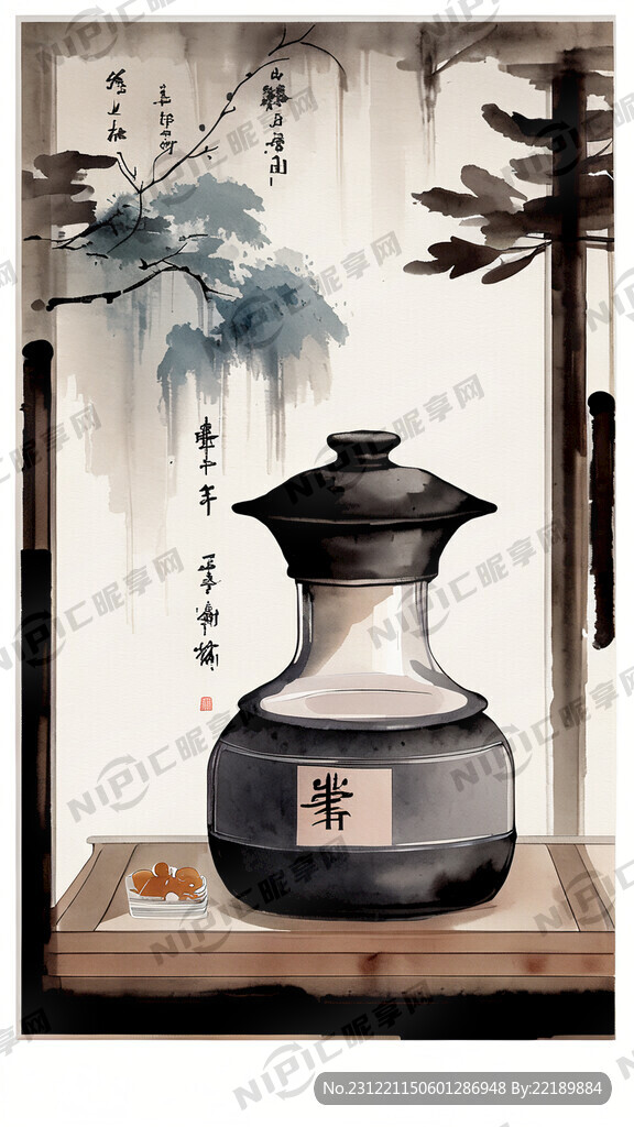 中医药背景图
