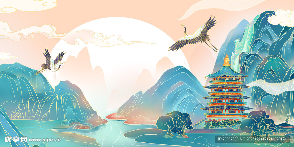 国潮背景