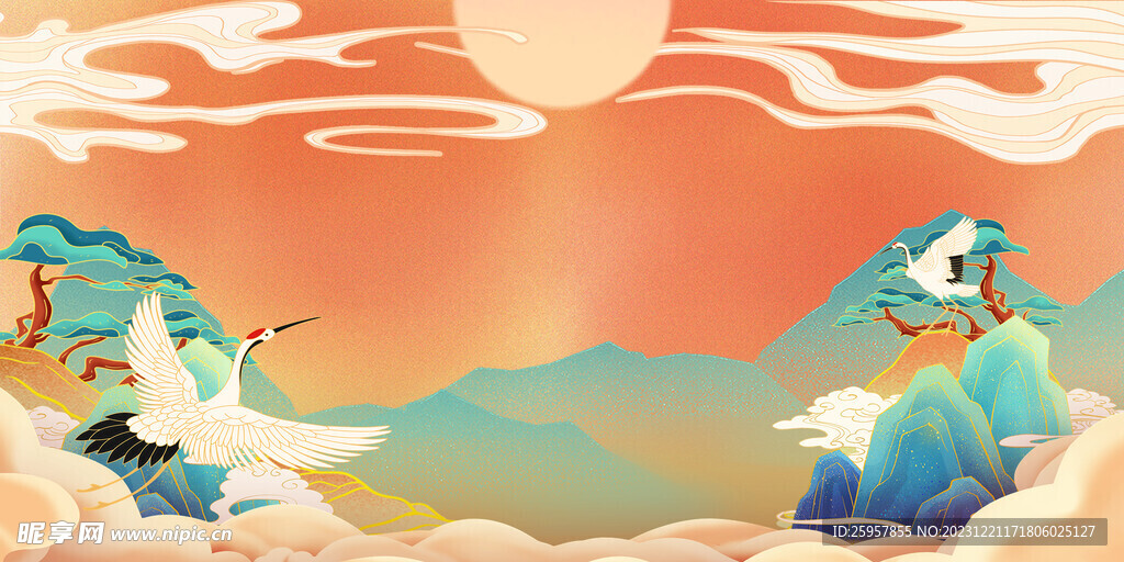 国潮背景