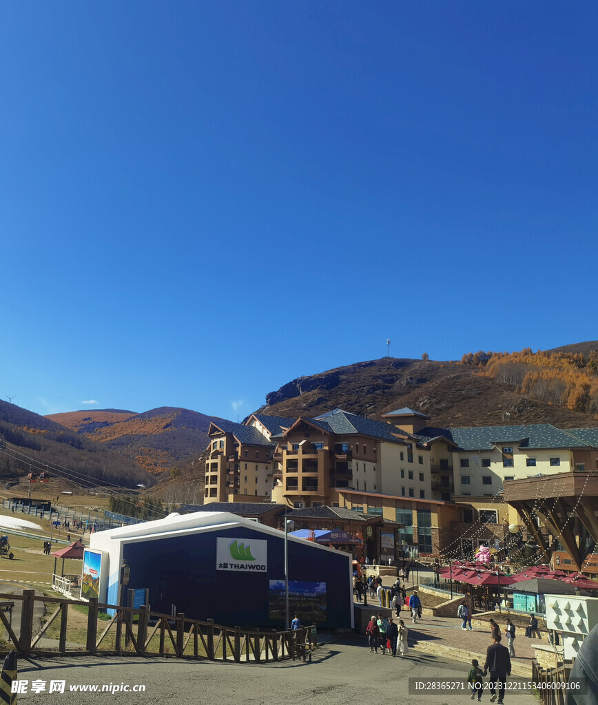 滑雪小镇