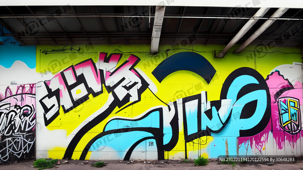 杨桃产业园彩绘涂鸦围墙