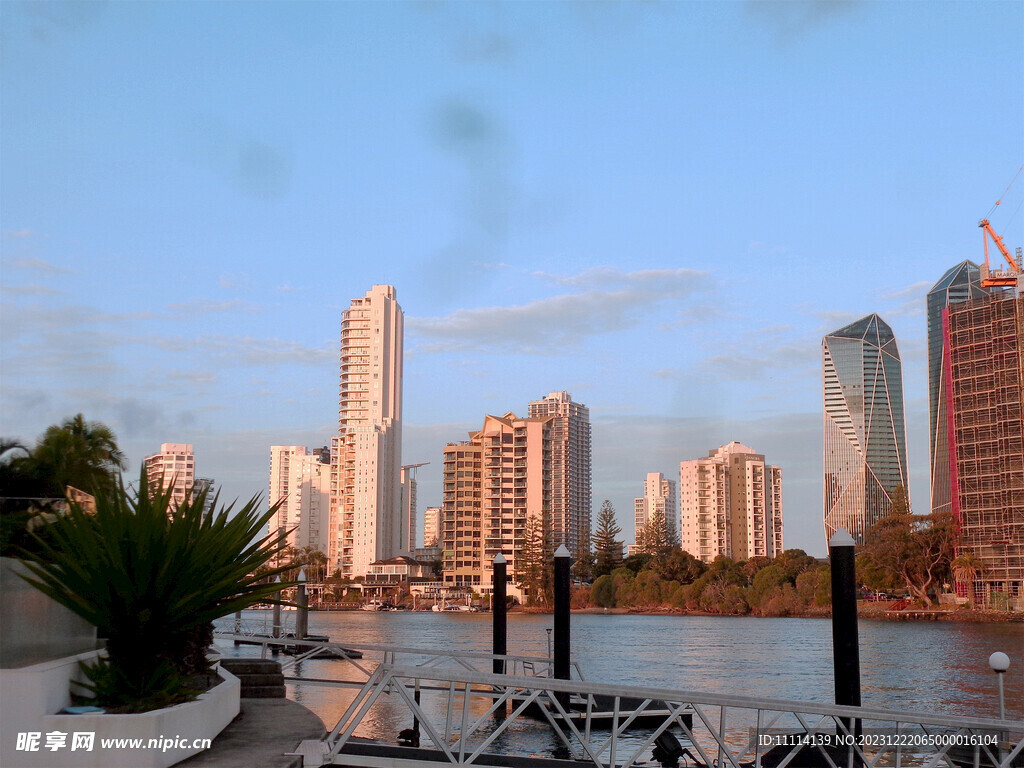 黄金海岸城市风景