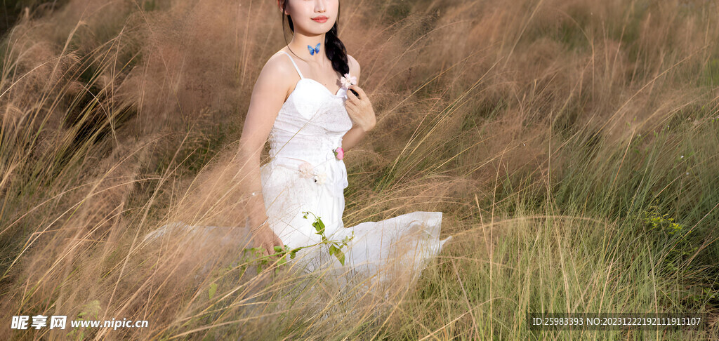休闲的女孩