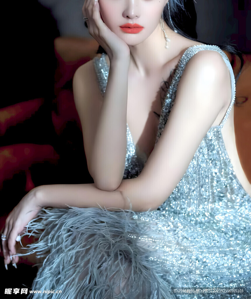 休闲的女孩