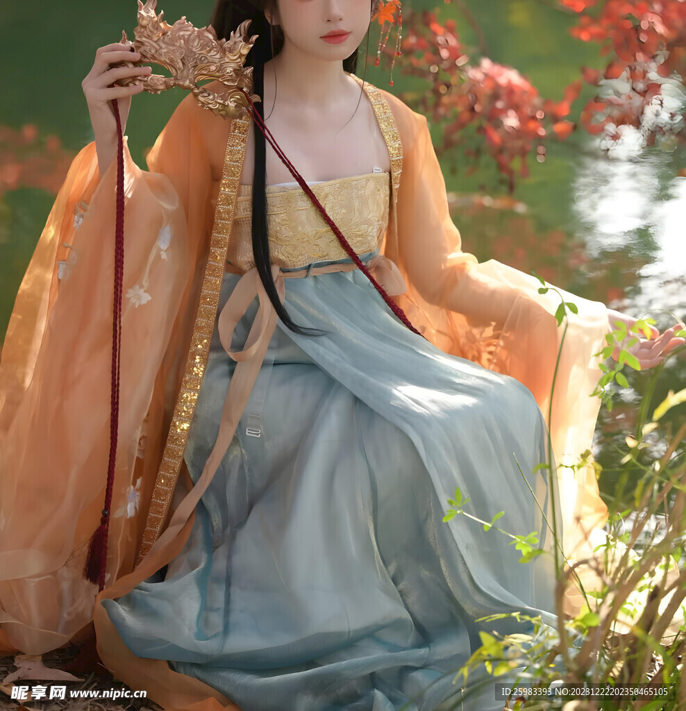 休闲的女孩
